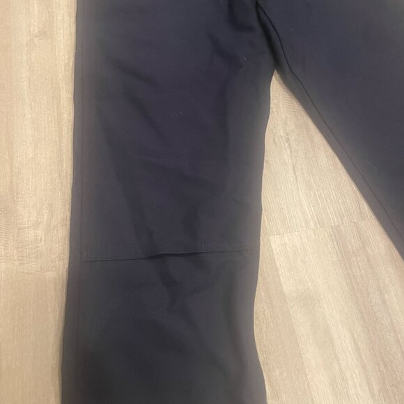 *NEW* CARHARTT Men's Relaxed Fit Duck Bib Overalls (42x34) R01-M Navy Blue - Picture 4 of 11